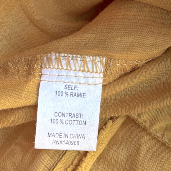 W.A.Y. Lightweight Jean jacket style with frayed detail size xs - Picture 10 of 10